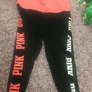 PINK- Large Leggings